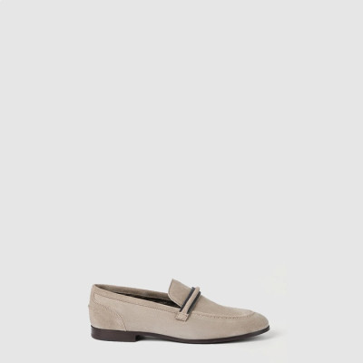 브루넬로 쿠치넬리 여성 플란넬 플랫 슈즈 - Brunello Cucinelli Womens Flannel Flats - brs7823x