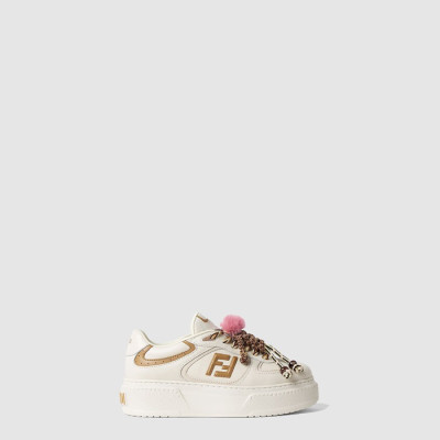 펜디 여성 매치 로우탑 플랫폼 참 슈즈 - Fendi Match Low-Top Platform Charm Shoes - fes7890x