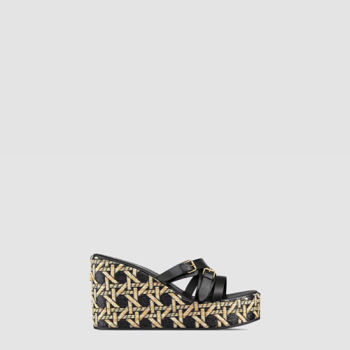 디올 여성 웨지힐 뮬 - Dior Wedge Heel Mule - dis7994x