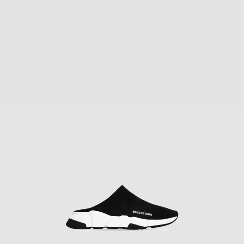 발렌시아가 남/녀 스피드 리사이클드 니트 뮬 - Balenciaga Unisex Speed ​​Recycled Knit Mule - bas8062x