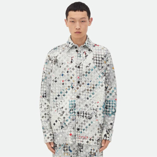 보테가 베네타 남성 가죽 자켓 - Bottega veneta Mens Leather Jackets - bvc8039x
