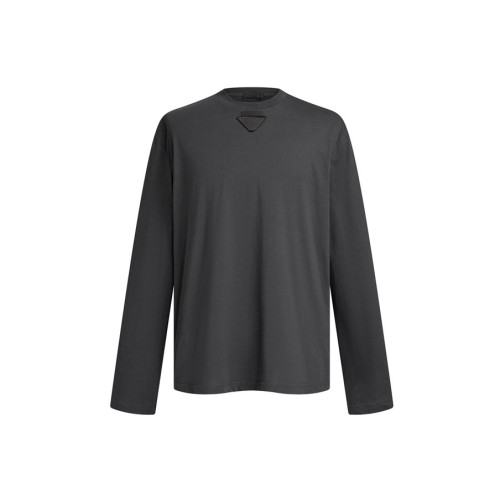 프라다 남성 라운드 긴팔티 - Prada Mens Round Tshirt - prc8141x