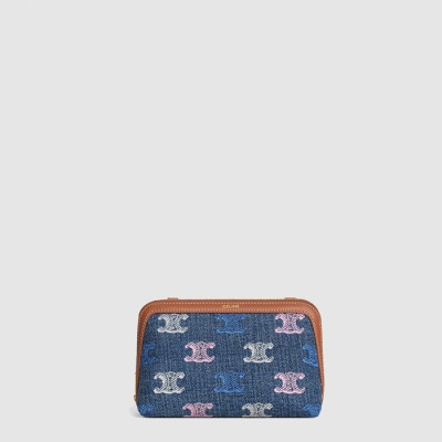셀린느 여성 트리옹프 체인 파우치 - Celine Womens Triomphe Chain Pouch - ceb9390x