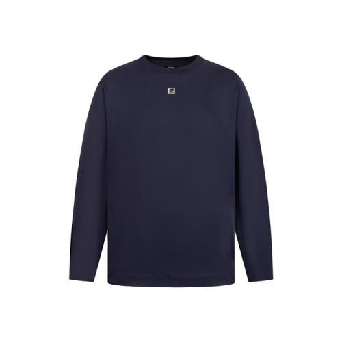 펜디 남성 라운드 긴팔티 - Fendi Mens Round Tshirt - fec8278x