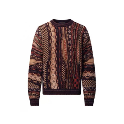 루이비통 남성 라운드 스웨터 - Louis vuitton Mens Round Sweater - lvc8339x