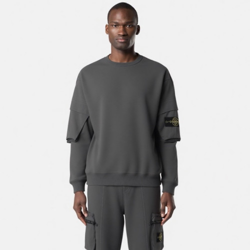 스톤아일랜드 남성 라운드 맨투맨 - Stone Island Mens Round Tshirt - stc8368x