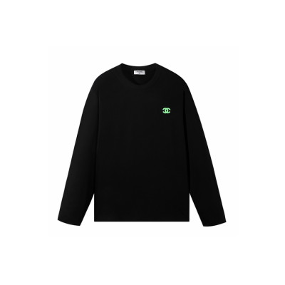 샤넬 남성 라운드 긴팔티 - Chanel Mens Round Tshirt - chc8377x