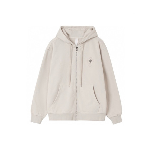 크롬하츠 남성 집업 후디 - Chrom hearts Mens Zip-up Hoodie - chc8381x