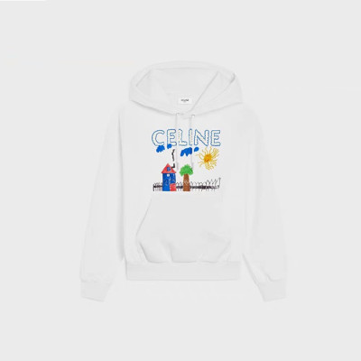 셀린느 남성 캐쥬얼 후드티 - Celine Mens Casual Hoodie - cec8436x