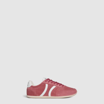 셀린느 여성 트리옹프 조거 로우 레이스업 스니커즈 - Celine Triomphe Jogger Low Lace-Up Sneakers - ces8205x
