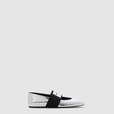 지방시 여성 슬라이스 스퀘어 발레리나 - Givenchy Womens Slice Square Ballerina - gis8224x