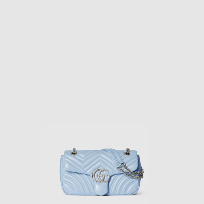 구찌 여성 GG 마몽 미디엄 숄더백 - Gucci Womens GG Marmont Medium Shoulder Bag - gub10353x