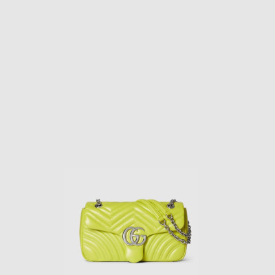 구찌 여성 GG 마몽 미디엄 숄더백 - Gucci Womens GG Marmont Medium Shoulder Bag - gub10354x