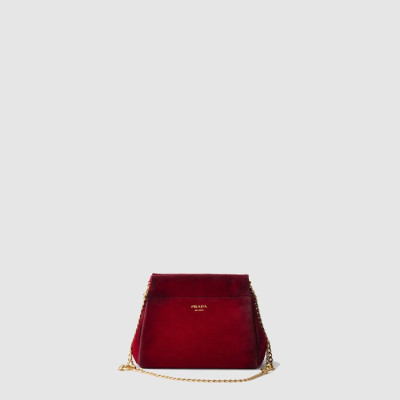 프라다 여성 앙셰네 스웨이드 미니백 - Prada Womens Enchanté Suede Mini Bag - prb10569x