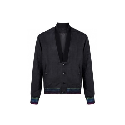 루이비통 남성 브이넥 가디건 - Louis vuitton Mens Cardigan - lvc8460x