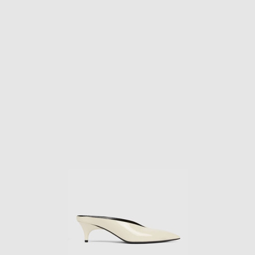 구찌 여성 힐 뮬 - Gucci Womens Heeled Mule - gus8344x