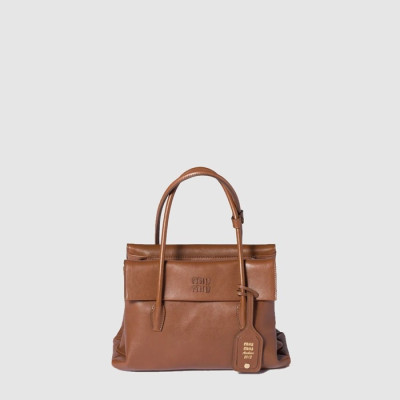 미우미우 여성 솔리테르 가죽 백 - Miumiu Womens Solitaire Leather Bag - mib10608x