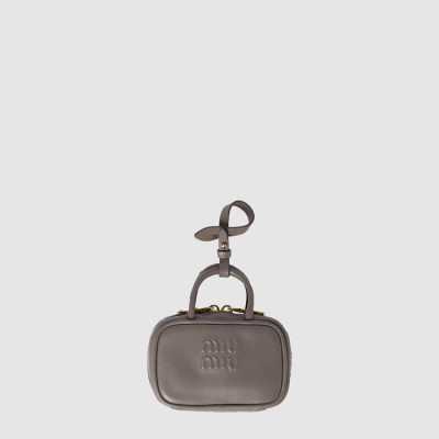 미우미우 여성 가죽 마이크로 보 백 - MiuMiu Womens Leather Micro Beau Bag - mib10914x