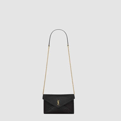 입생로랑 여성 카산드라 체인 클러치 - Saint Laurent Womens Cassandre Chain Clutch - ysb11033x