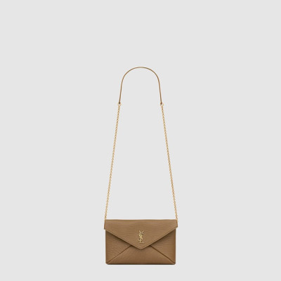 입생로랑 여성 카산드라 체인 클러치 - Saint Laurent Womens Cassandre Chain Clutch - ysb11034x