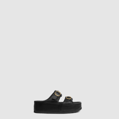 셀린느 여성 폴리 웨지 뮬 - Celine Womens Poly Wedge Mule - ces8503x