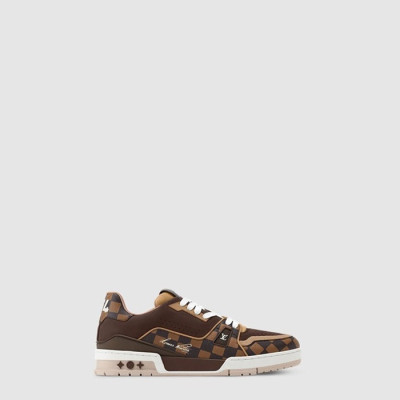 루이비통 남/녀 LV 트레이너 스니커즈 - Louis vuitton Unisex LV Trainer Sneakers - lvs8520x