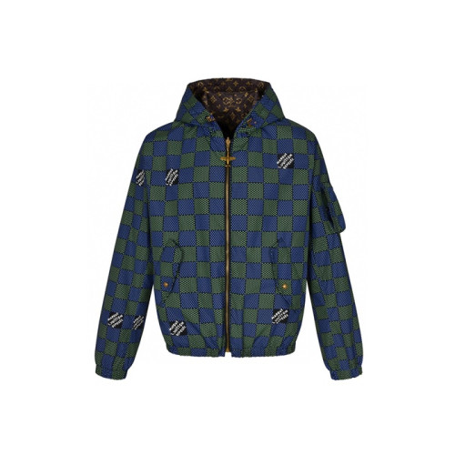 루이비통 남성 후드 재킷 - Louis vuitton Mens Hood Jacket - lvc8490x
