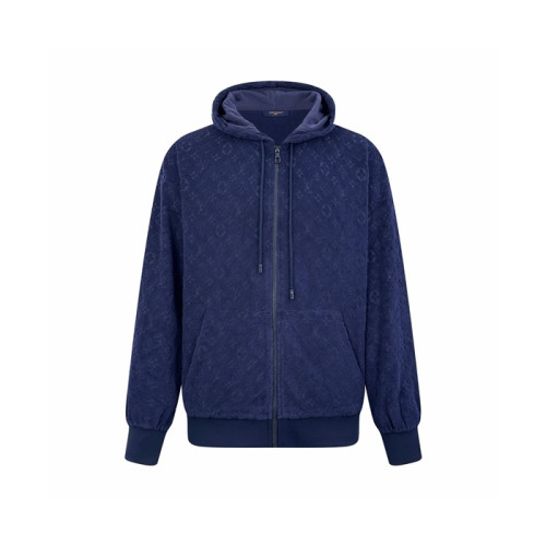 루이비통 남성 집업 후드티 - Louis vuitton Mens Zip-up Hoodie - lvc8750x