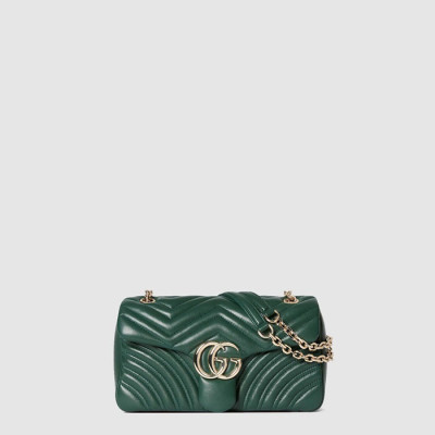 구찌 여성 GG 마몽 미디엄 숄더백 - Gucci Womens GG Marmont Medium Shoulder Bag - gub11308x