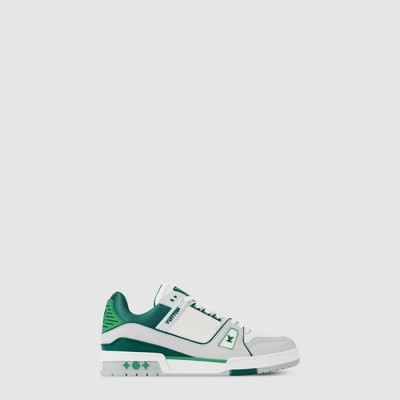 루이비통 남성 LV 트레이너 스니커즈 - Louis vuitton Mens LV Trainer Sneakers - lvs8548x
