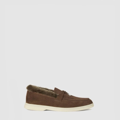 로로피아나 남/녀 썸머 참스 워크 로퍼 - Loro Piana Unisex Summer Charms Work Loafer - lps8632x