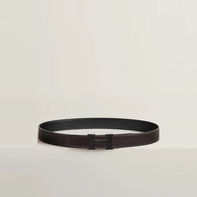 에르메스 남성 H 버클 리버서블 벨트 - Hermes Mens H Buckle Reversible Belt - bel395x