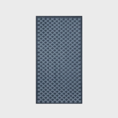 셀린느 남/녀 모노그램 트리오페 머플러 - Celine Unisex Monogram Triomphe Muffler - acc6058x