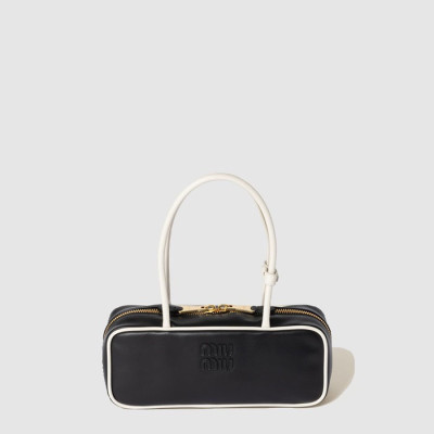 미우미우 여성 가죽 보 백 - Miumiu Womens Beau Bag - mib11784x