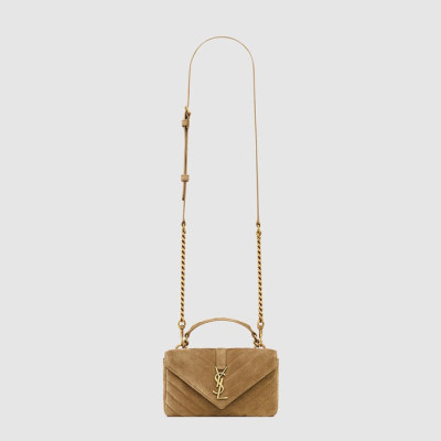 입생로랑 여성 미니 퀄티드 백 - Saint Laurent Womens Mini College Bag - ysb11839x