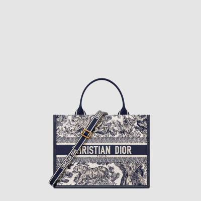 커스텀 디올 여성 북토트 미디엄 백 - Dior Womens Book Tote Medium Bag - dib11907x