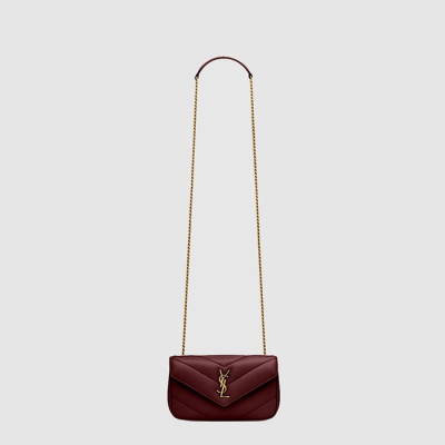 입생로랑 여성 루루 미니 푸퍼 퀄팅 체인백 - Saint Laurent Womens Loulou Puffer Bag - ysb11925x