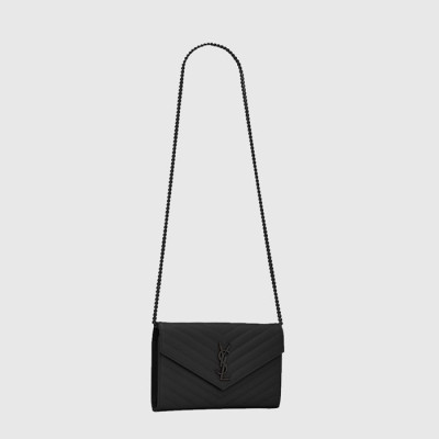 입생로랑 여성 카산드라 체인 클러치 - Saint Laurent Womens Cassandre Chain Clutch - ysb11938x