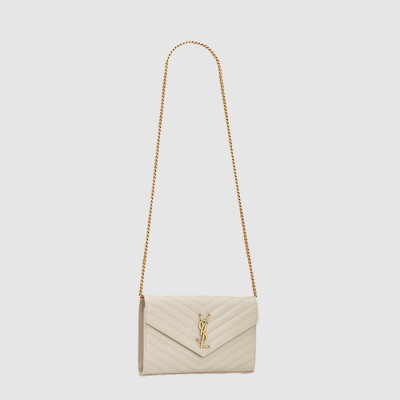 입생로랑 여성 카산드라 체인 클러치 - Saint Laurent Womens Cassandre Chain Clutch - ysb11939x