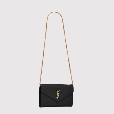 입생로랑 여성 카산드라 체인 클러치 - Saint Laurent Womens Cassandre Chain Clutch - ysb11940x