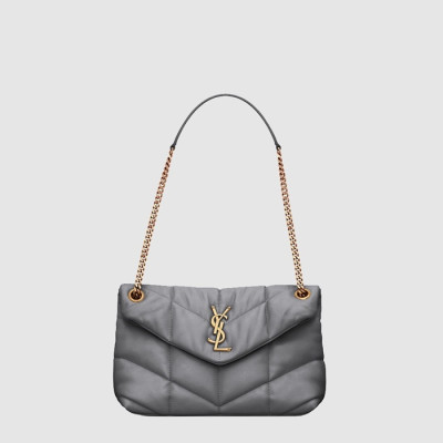 입생로랑 여성 루루 푸퍼 퀄팅 스몰 체인백 - Saint Laurent Womens Loulou Puffer Bag - ysb12055x