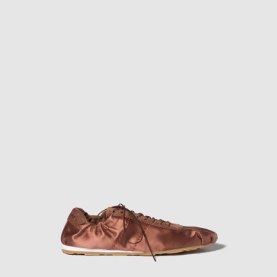 미우미우 여성 플룸 새틴 스니커즈 - Miumiu Womens Plume Satin Sneakers - mis8725x