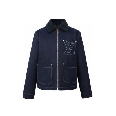 루이비통 남성 데님 자켓 - Louis vuitton Mens Denim Jacket - lvc9712x