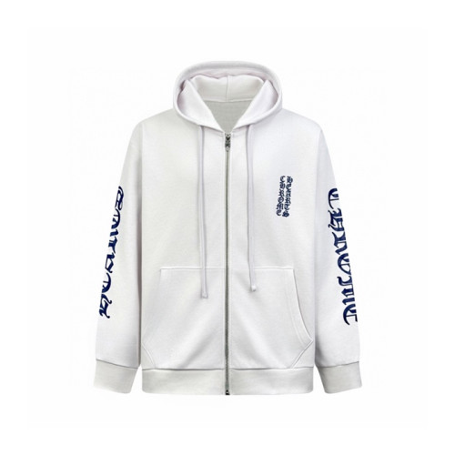 크롬하츠 남성 집업 후드티 - Chrom hearts Mens Zip-up Hooded - chc9735x