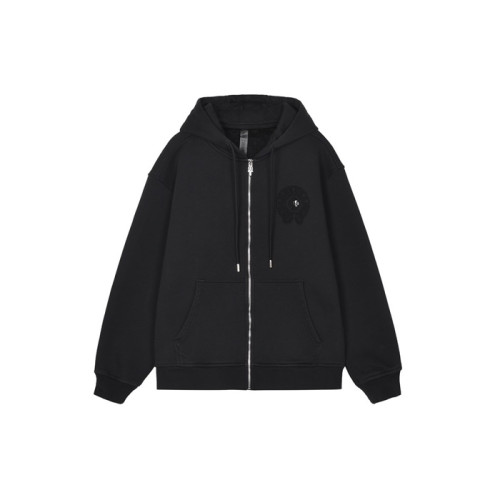크롬하츠 남성 집업 후디 - Chrom hearts Mens Zip-up Hooded - chc12192x