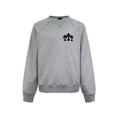 크롬하츠 남성 라운드 긴팔티 - Chrome Hearts Mens Round Tshirt - chc12397x