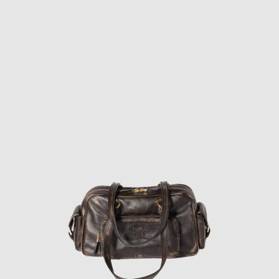 미우미우 여성 포켓 탑핸들 백 - Miumiu Womens Pocket Top Handle Bag - mib12166x
