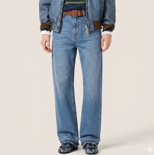 미우미우 여성 빈티지 청바지 - Miumiu Womens Vintage Jeans - mic12445x
