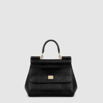 돌체앤가바나 여성 미디엄 시실리 핸드백 - Dolce&Gabbana Womens Medium Sicily Handbag - dob12584x
