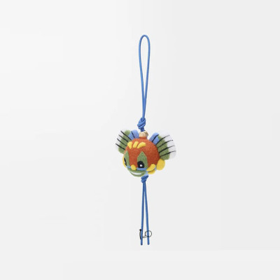 로에베 남/녀 나이트 캣 펠트 참 - Loewe Unisex Knight Cat Charm In Felt - acc6349x
